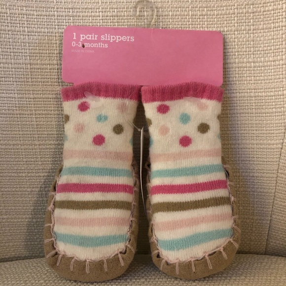 OshKosh B'gosh Shoes Baby Bgosh 3 Months My St Christmas Slippers